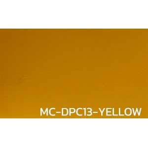 กระเบื้องยาง แบบม้วน สีพื้นเรียบ MC-DPC13-YELLOW หนา 2 มิล